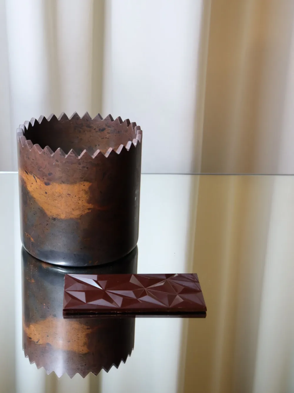 Small Triangoli Vase (15cm)