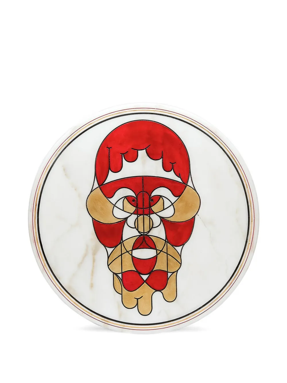 Editions Milano assiette Marblelous IX (32 cm) - Blanc