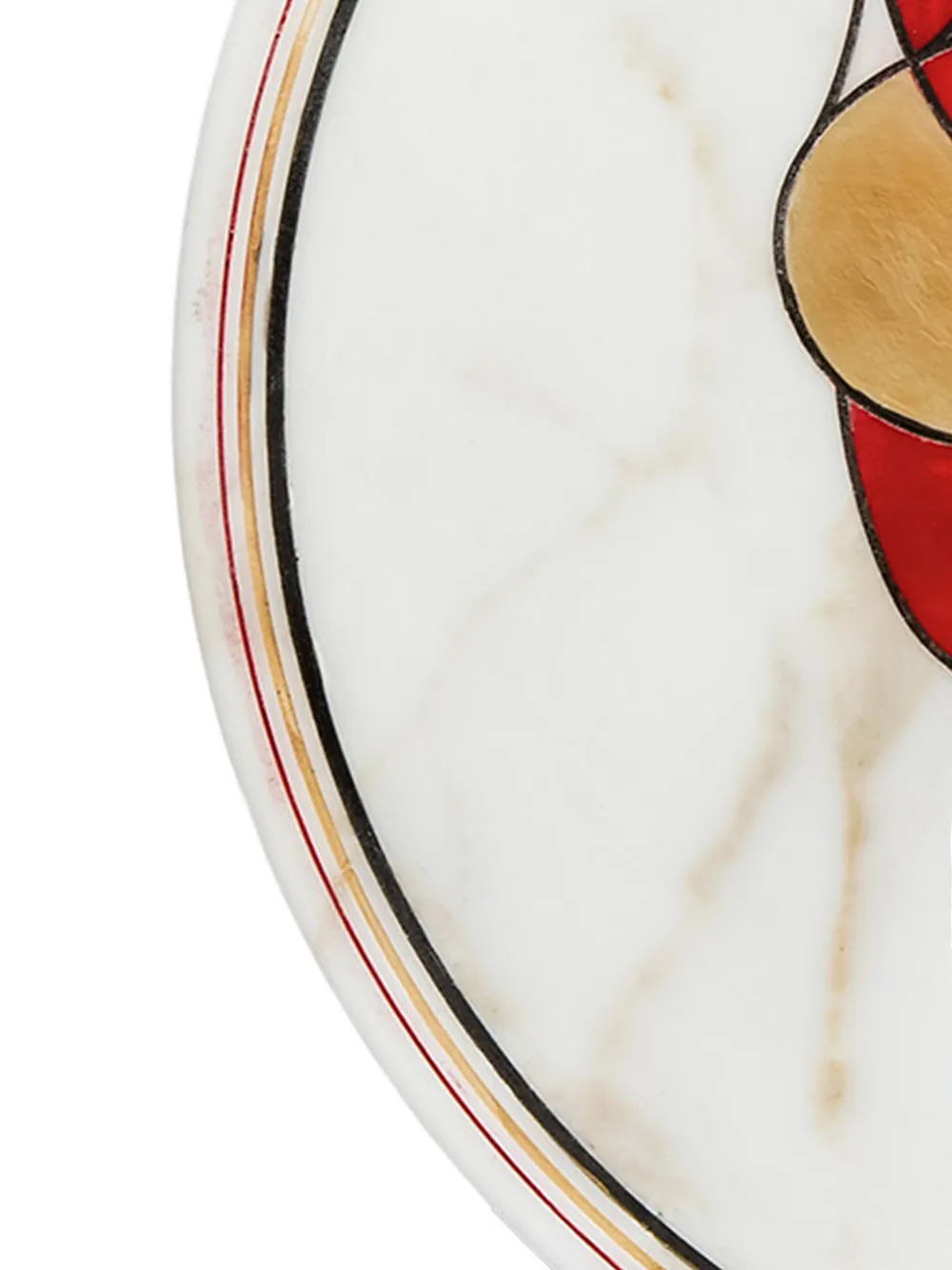  Editions Milano Marblelous Ix Teller 32cm   Weiß 