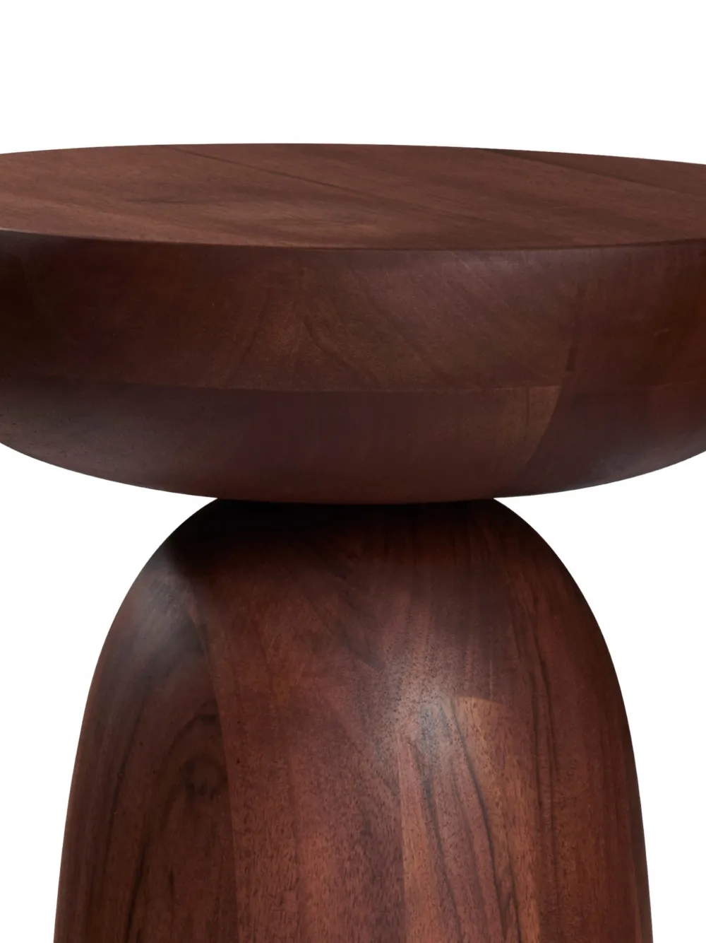  Zanat Nera Wooden Stool - Brown 