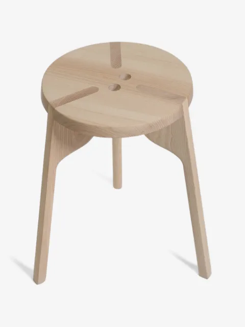 Zanat tabouret en bois Tattoo