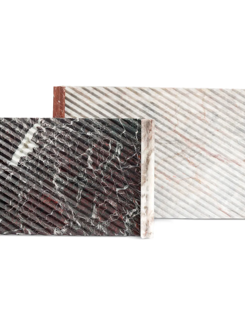  Editions Milano Small Versi Corrugated Tray - Red 