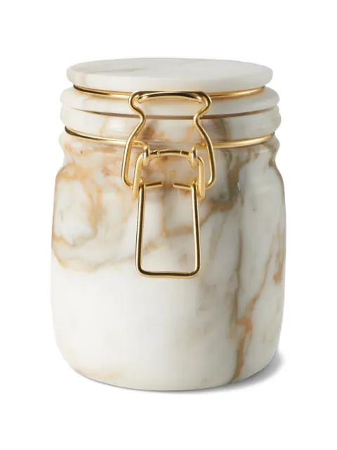 Editions Milano Miss Marble Calacatta jar (12cm)