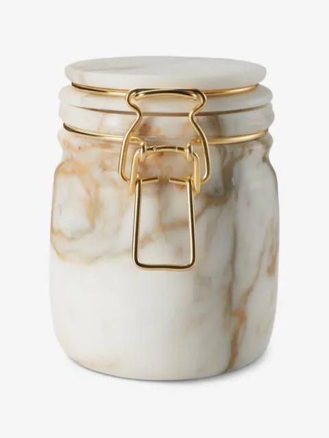 Editions Milano jarra Miss Marble Calacatta de 12cm