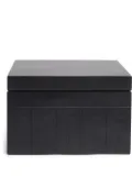 Zanat Branco storage box (38cm) - Black