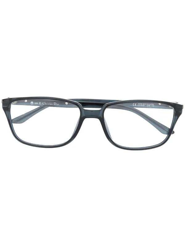 Christian Dior Occhiali Da Sole Rettangolari Pre-owned - Farfetch