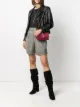 Image 2 of FRAME plaid high-waist shorts