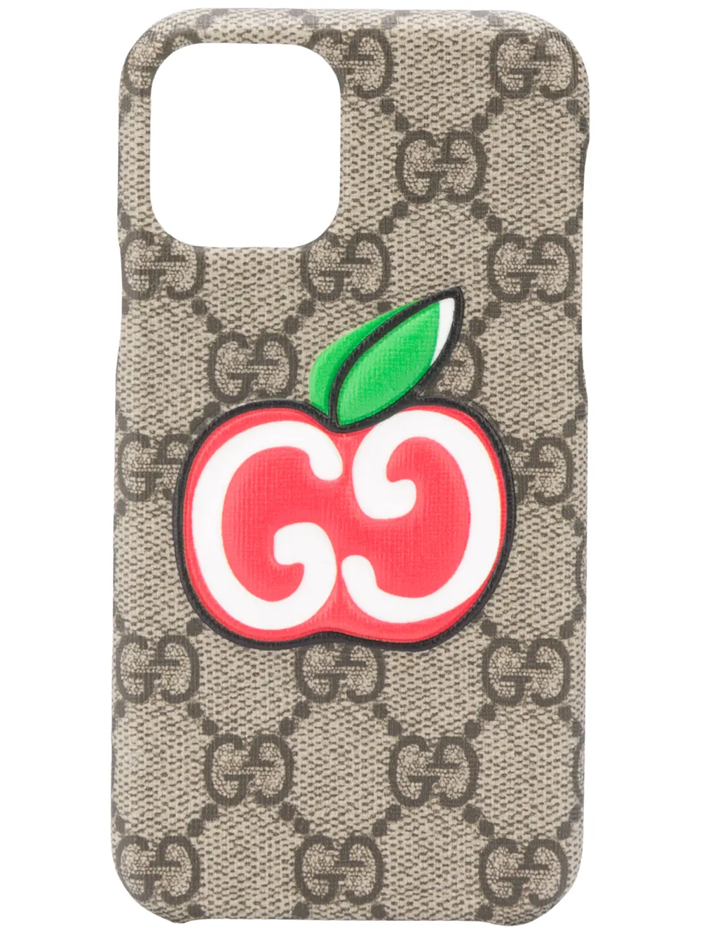 фото Gucci чехол для iphone 11 pro с узором gg supreme