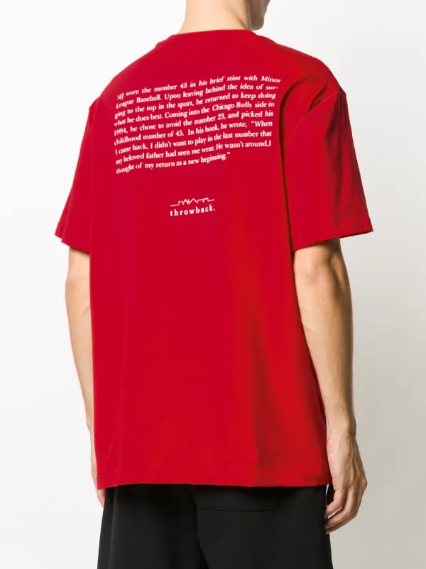 I'm Back T-shirt Red FARFETCH IN