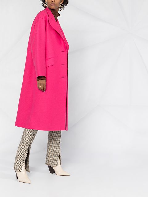 bright pink coat river island