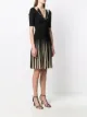 Pinko contrast-trim knitted dress