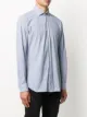 Xacus cutaway collar printed shirt