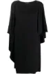 Image 1 of Alberta Ferretti draped sleeve shift dress