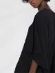 Alberta Ferretti draped sleeve shift dress