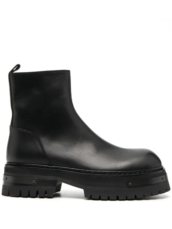ann demeulemeester platform boots