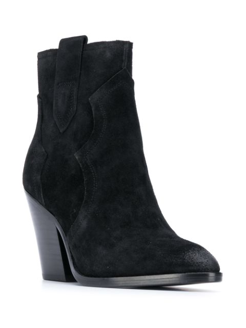 ASH ESQUIRE SUEDE ANKLE BOOTS