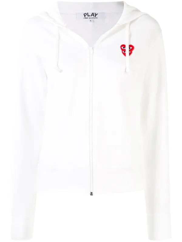 red comme des garcons hoodie