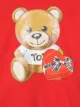 Moschino Kids TEEN teddy bear print sweatshirt