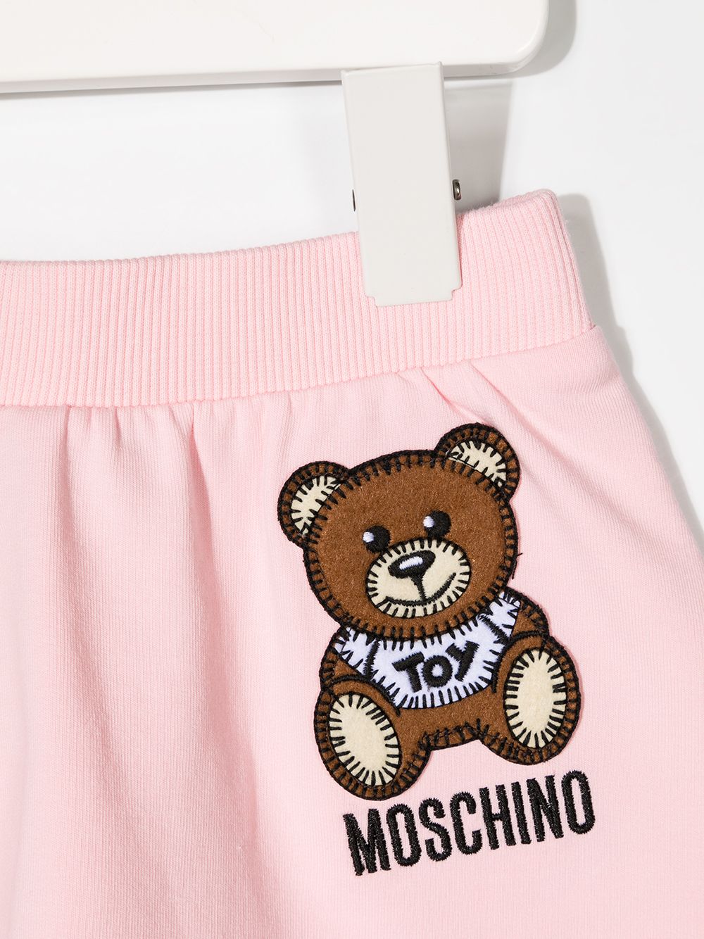 фото Moschino kids расклешенная юбка с логотипом