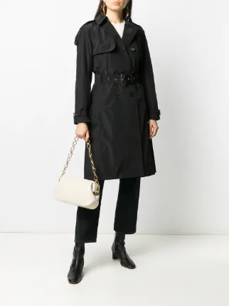 double-breasted trench coat展示图