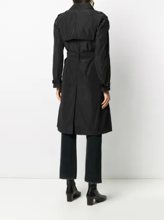 double-breasted trench coat展示图