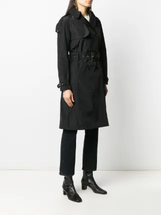 double-breasted trench coat展示图