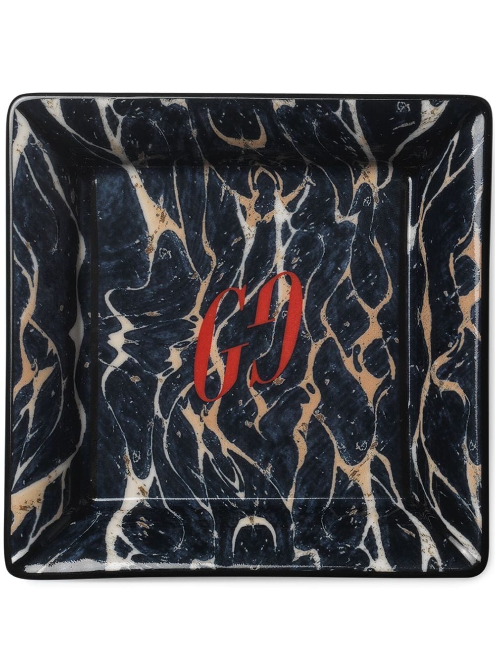 Image 1 of Gucci marble-print logo tray