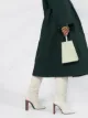 Jil Sander shawl collar belted coat