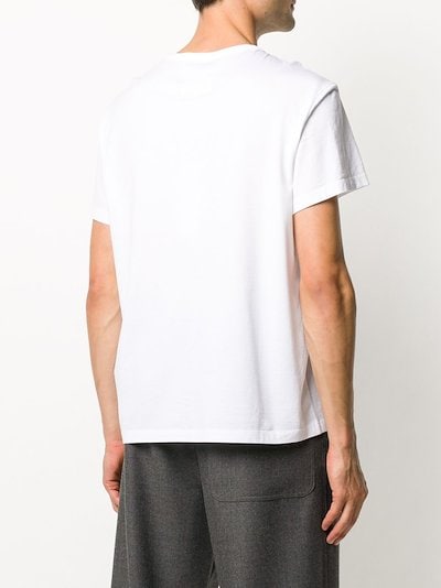 upside-down logo crew-neck T-shirt, Maison Margiela