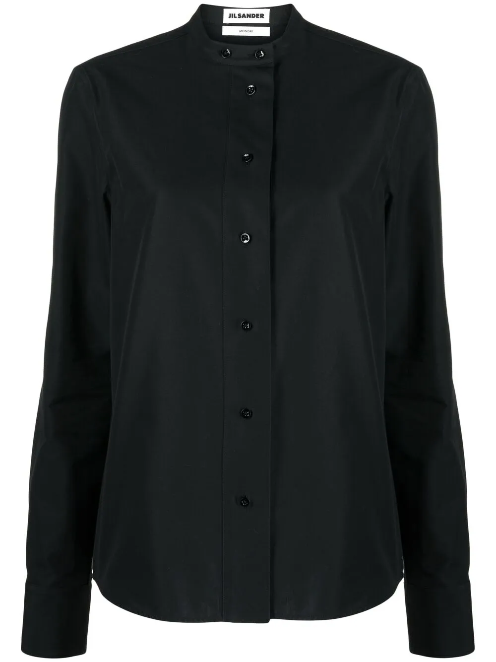 

Jil Sander camisa sin cuello - Negro