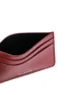 Jil Sander embossed logo cardholder