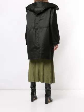 zipped parka coat展示图