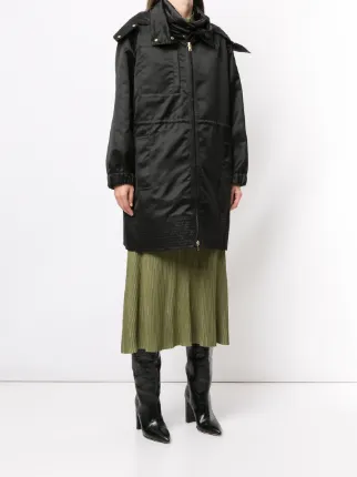 zipped parka coat展示图