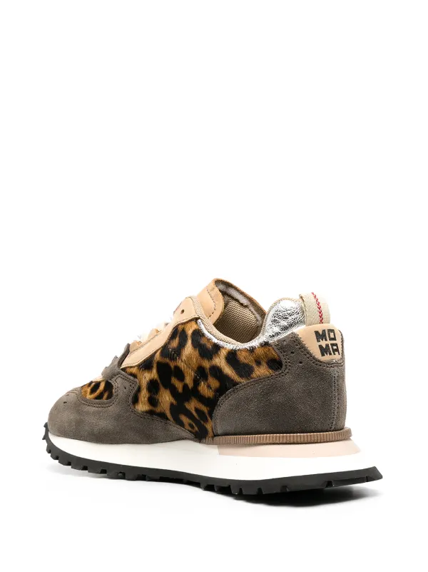 leopard running trainers