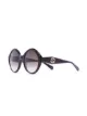 Gucci Eyewear Havana tortoiseshell round-frame sunglasses