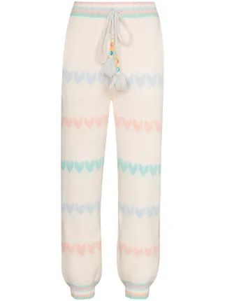 LoveShackFancy Chabela Heart Intarsia 