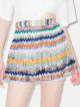 Image 2 of Missoni Mare zigzag-print high-rise shorts