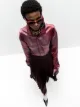 Image 2 of Gucci Eyewear Matelassé oval-frame sunglasses