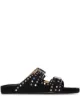 Image 1 of Isabel Marant Lennyo stud-embellished suede sandals