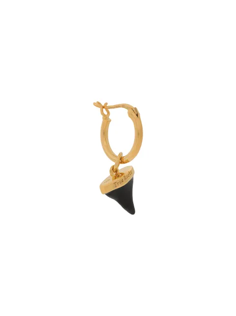 True Rocks Shark Tooth single hoop earring