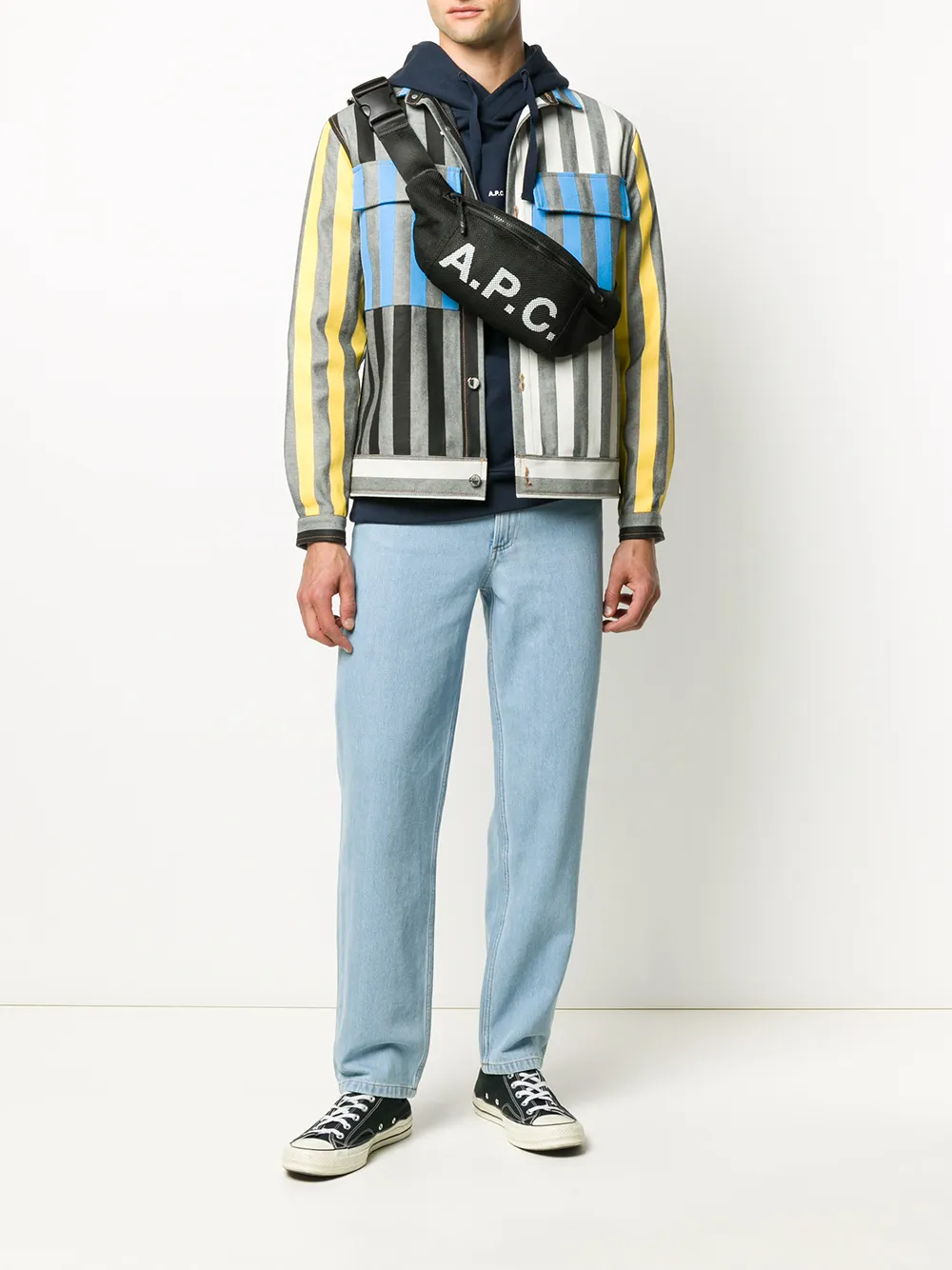 A.P.C. mesh printed logo belt bag | Image 2