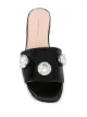 Christopher Kane crystal-embellished leather sandals