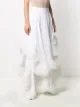 Christopher Kane bridal tied feather skirt