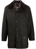 Barbour Beaufort snap-fastening coat - Green