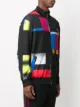 Koché colour-block bomber jacket