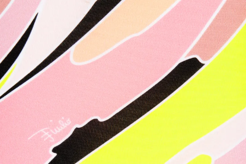 Vetrate Print Leggings in pink | PUCCI