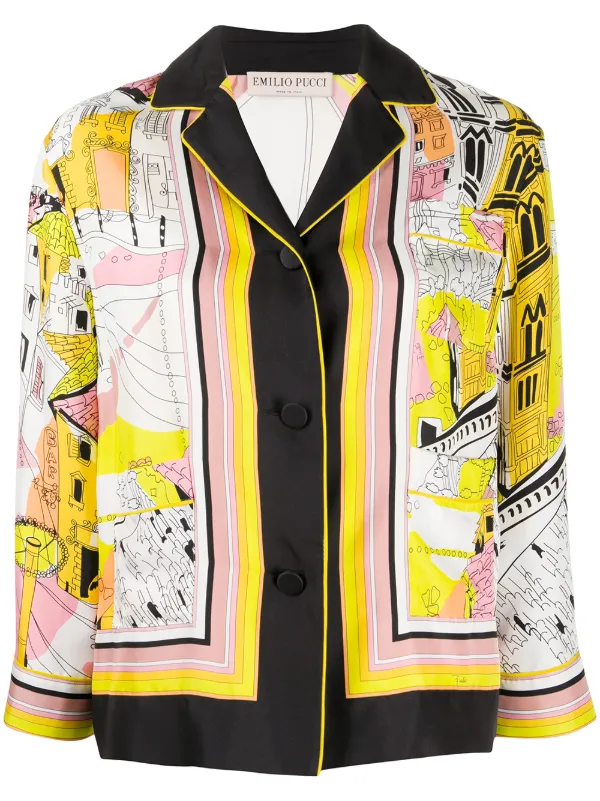 Emilio pucci silk shirt Clearance