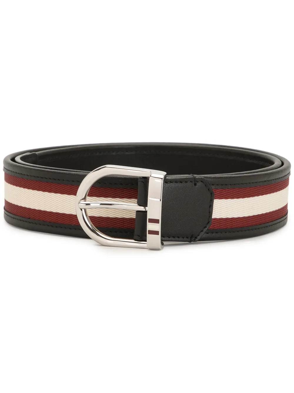 

Bally Darkon Enameled Stripe 35mm belt - Black