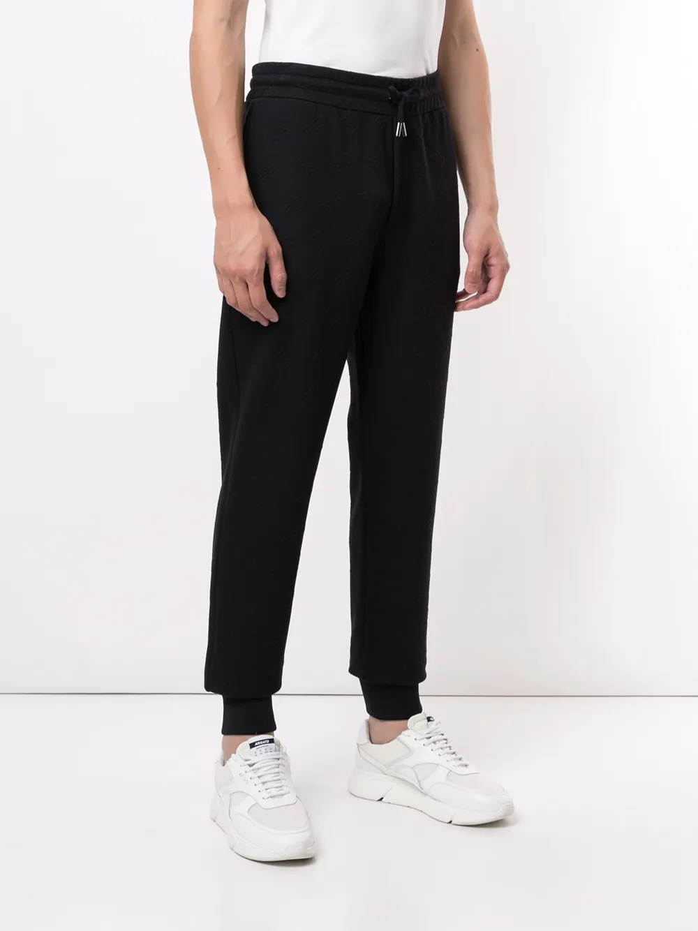 Bally Broek met trekkoordtaille Blauw