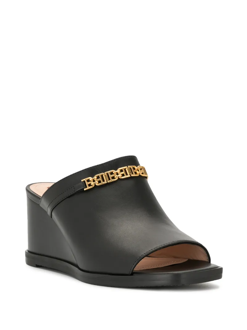 BALLY DANA LEATHER MULES